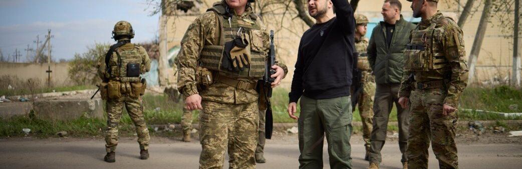 Зеленський відвідав передові позиції українських захисників  у Авдіївці, - ФОТО﻿