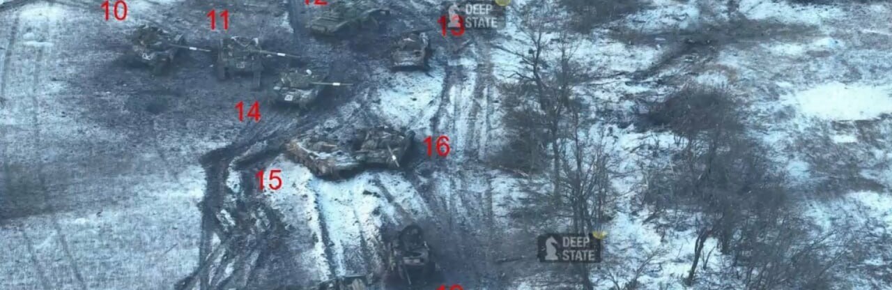 Розгром російських морпіхів під Вугледаром: окупанти втратили 13 танків та десятки вбитими, - ФОТО