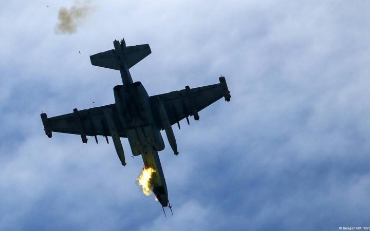 ЗСУ на Донеччині знищили російський штурмовик Су-25