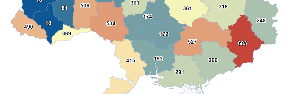 Донеччина займає перше місце в Україні по кількості церков УПЦ МП 