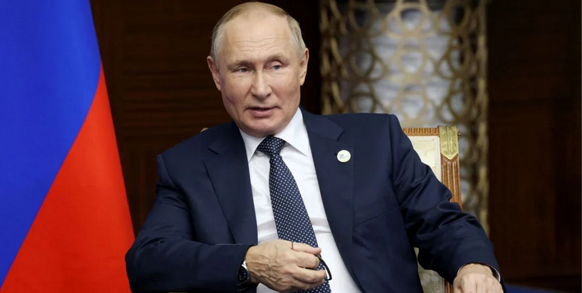 путін заявив про запровадження воєнного стану на анексованих  територіях України 