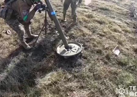 Прикордонники захопили позицію окупантів біля Бахмута , - ВІДЕО  