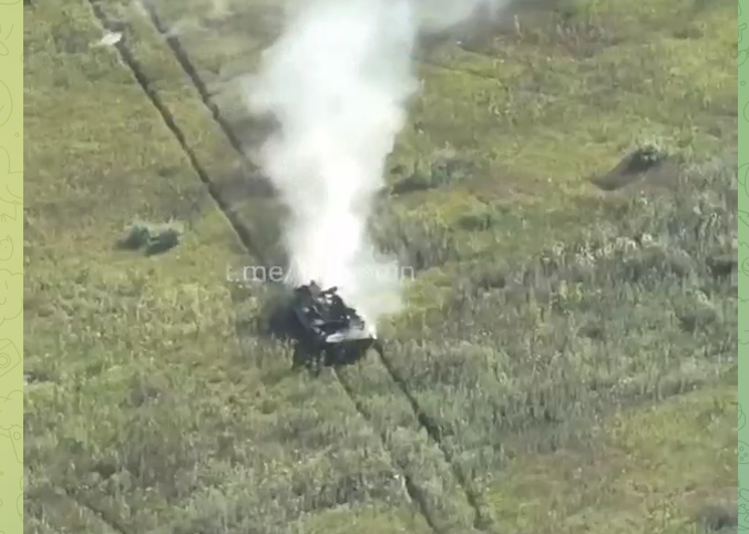 На Донеччині воїни ЗСУ знищили російську БМП-1 з окупантами, - ВІДЕО