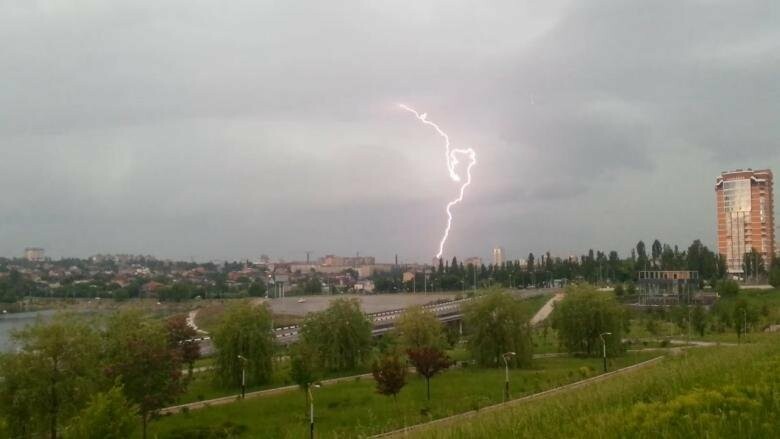 На оккупированном Донбассе объявили штормовое предупреждение