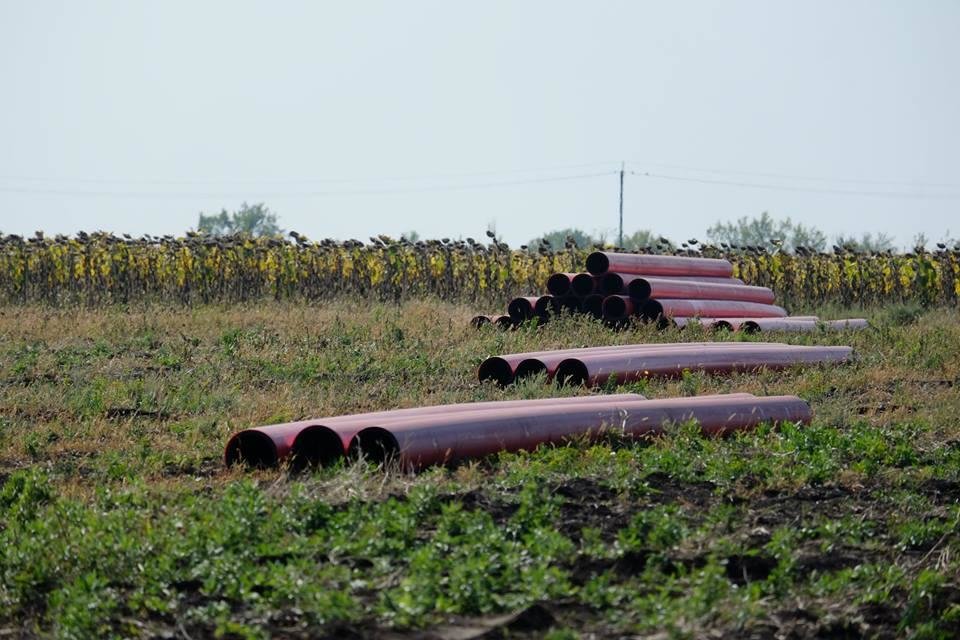 В Донецкой области начали строительство газопровода Очерет..., фото-1 В Донецкой области начали строительство газопровода Очеретино-Авдеевка (ФОТО), фото-1