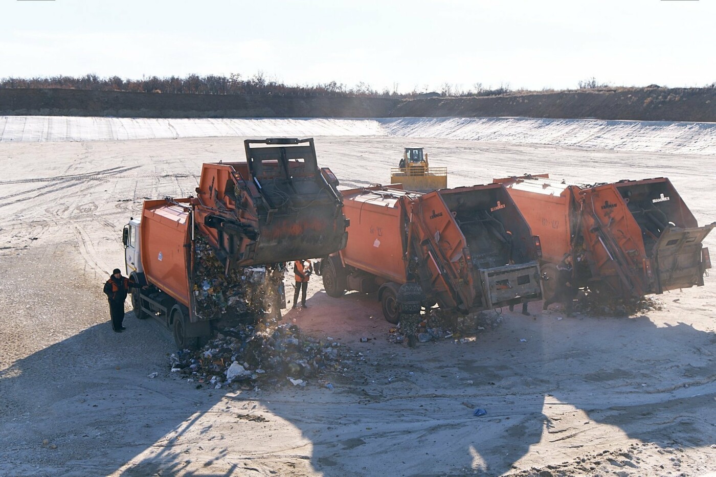 Фото полигона отходов