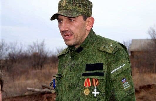 Главарь боевиков "ДНР", "комбат" Сергей Попов