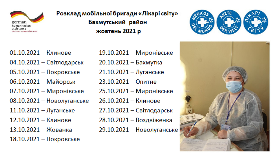 В прифронтовую зону Донбасса едут «Врачи мира»