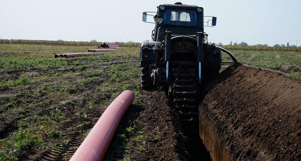 В Донецкой области начали строительство газопровода Очеретино-Авдее... В Донецкой области начали строительство газопровода Очеретино-Авдеевка (ФОТО)